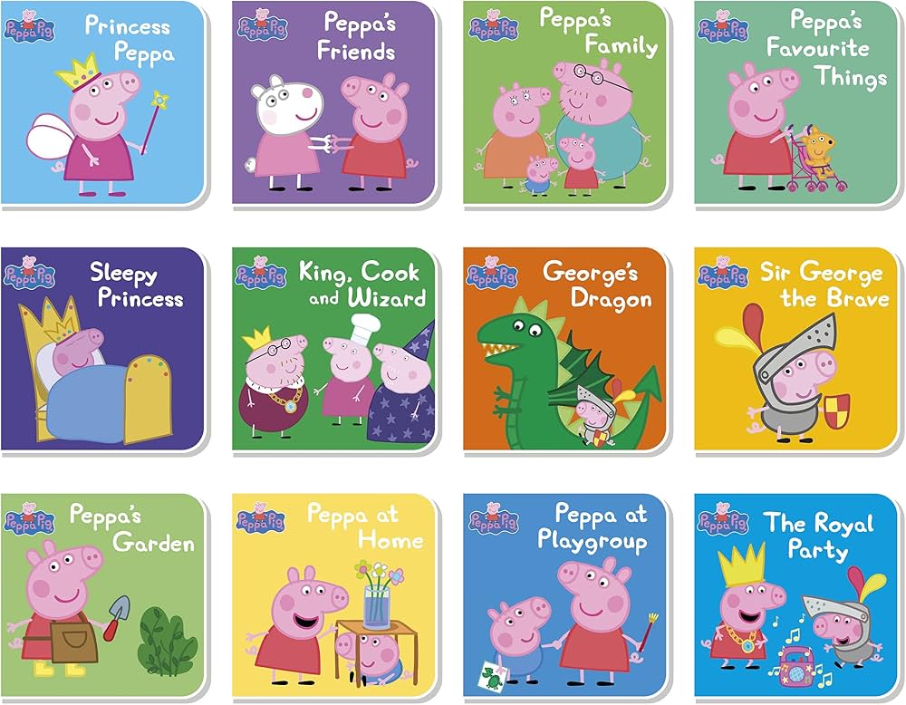 Peppa Pig - My Best Little Library (12 B : Peppa Pig: Amazon.in: Books